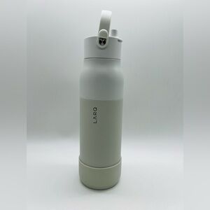 LARQ Self-Cleaning White and Gray Water Bottle 34 OZ.